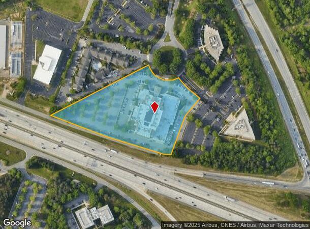  204 Centreport Dr, Greensboro, NC Parcel Map