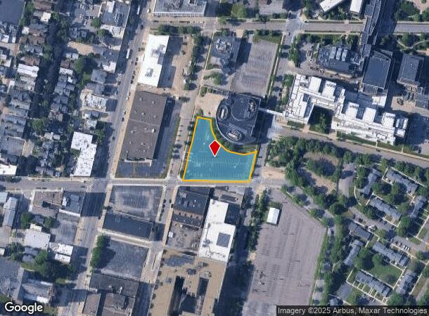  853 Washington St, Buffalo, NY Parcel Map