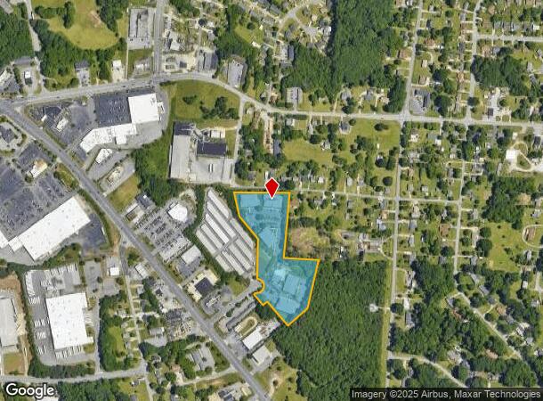 111 E Swathmore Ave, High Point, NC Parcel Map