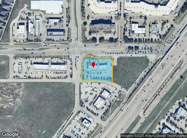 829 W Stacy Rd, Allen, TX Parcel Map