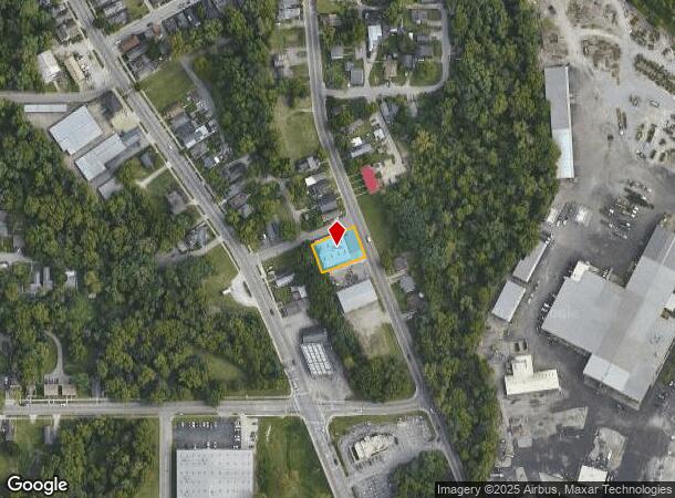  835 Pearl St, New Albany, IN Parcel Map