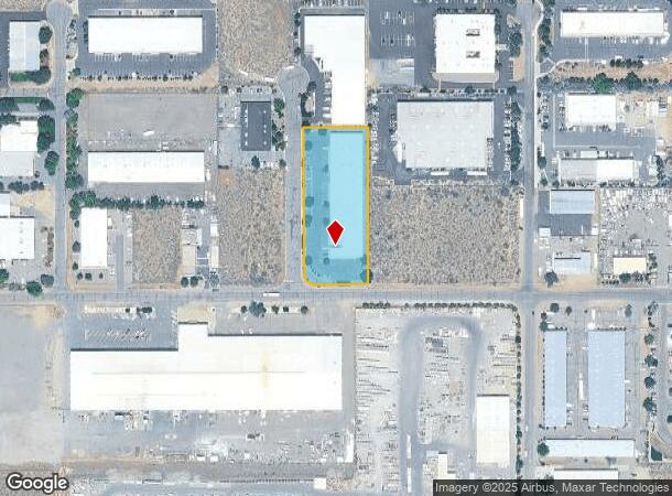 5055 Metric Way, Carson City, NV Parcel Map