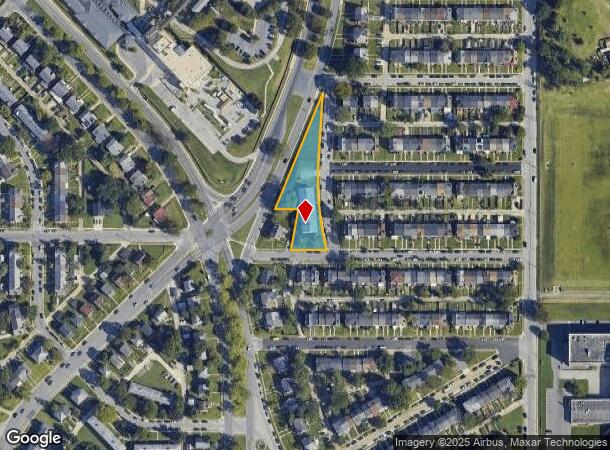 1504 Upshire Rd, Baltimore, MD Parcel Map