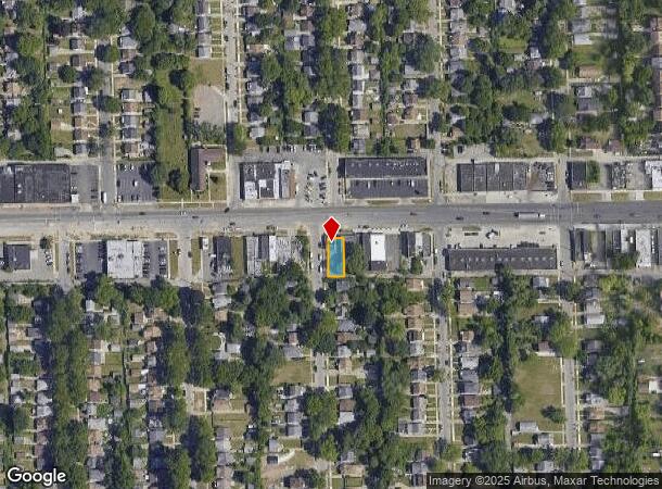  16251 W Warren Ave, Detroit, MI Parcel Map