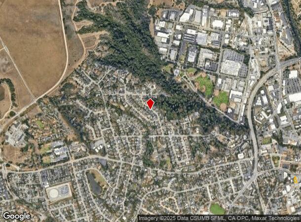  771 Chestnut St, Santa Cruz, CA Parcel Map