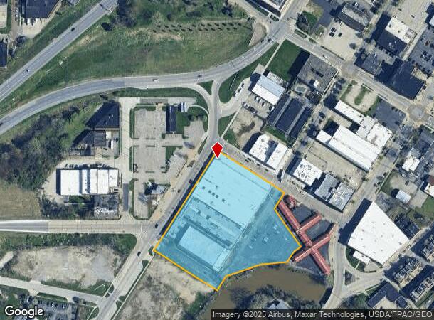  201 S Erie St, Toledo, OH Parcel Map