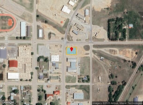 418 N 1St St, Medford, OK Parcel Map