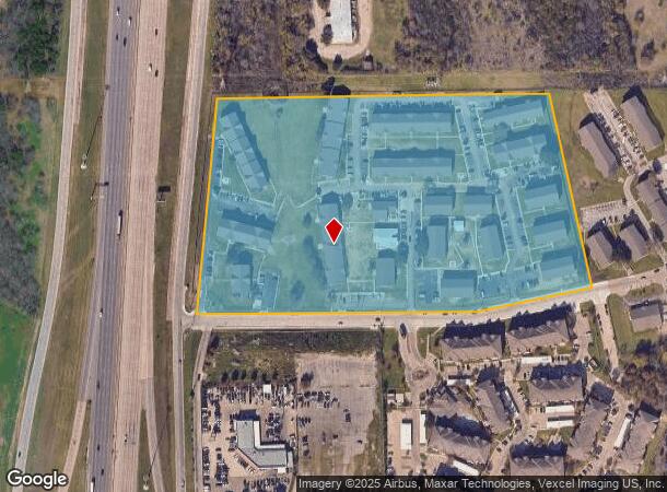 400 S Walton Walker Blvd, Dallas, TX Parcel Map