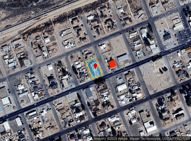 505 W 3Rd St, Pecos, TX Parcel Map