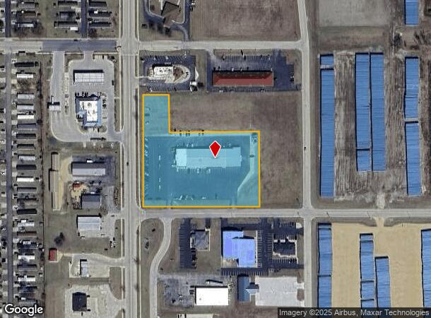 2208 1St Center Ave, Brodhead, WI Parcel Map