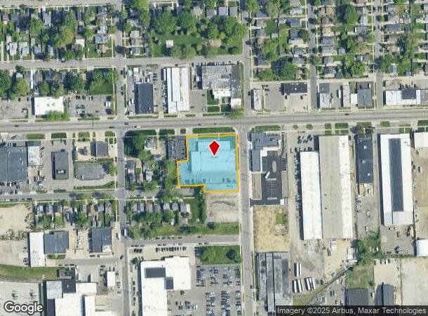  1220 E 9 Mile Rd, Ferndale, MI Parcel Map