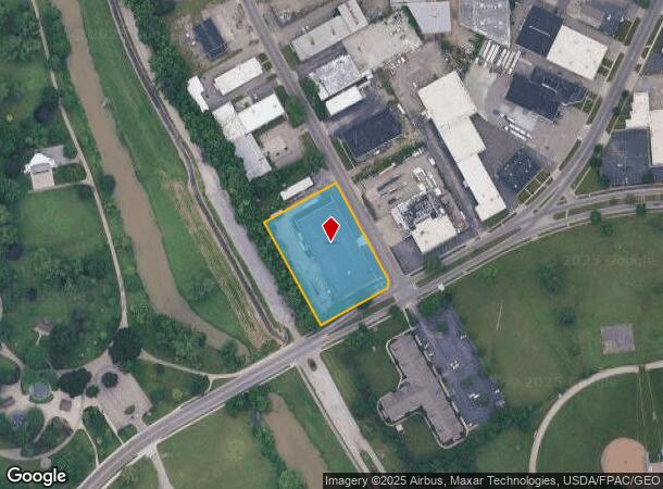 117 E Helena St, Dayton, OH Parcel Map