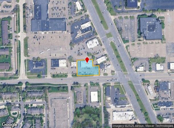  24360 W 10 Mile Rd, Southfield, MI Parcel Map