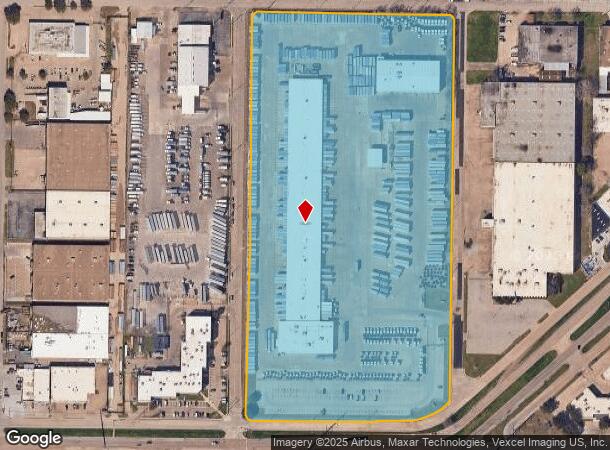  3100 Halifax St, Dallas, TX Parcel Map