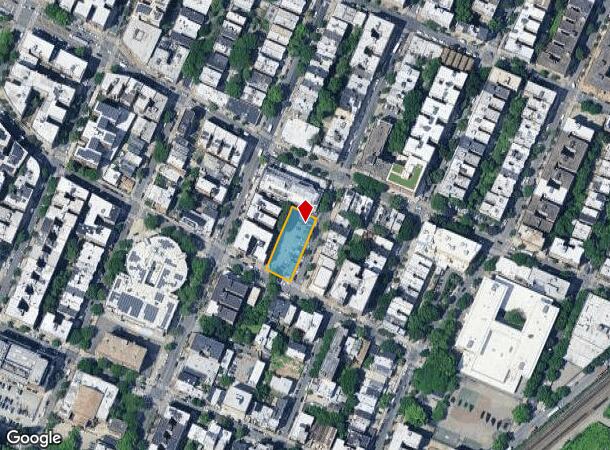 283 E 164Th St, Bronx, NY Parcel Map