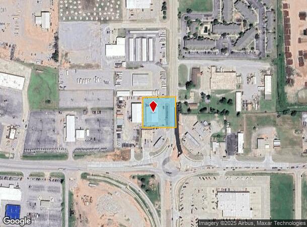 2010 S Shepard Ave, El Reno, OK Parcel Map