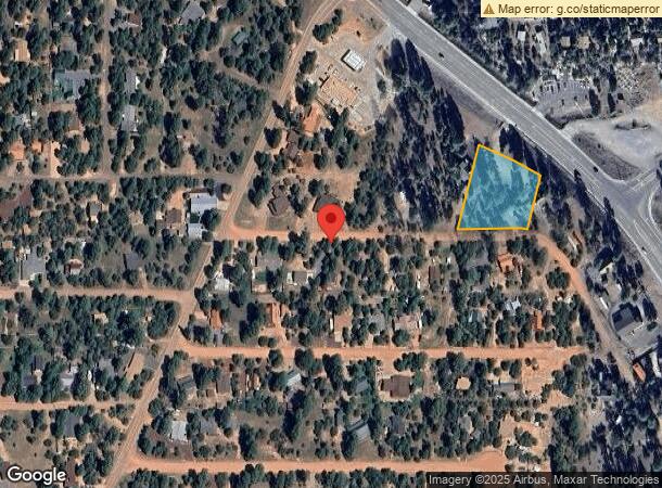  1992 Twin Pines Trl, Overgaard, AZ Parcel Map