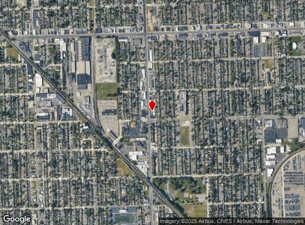 6524 Schaefer Rd, Dearborn, MI Parcel Map