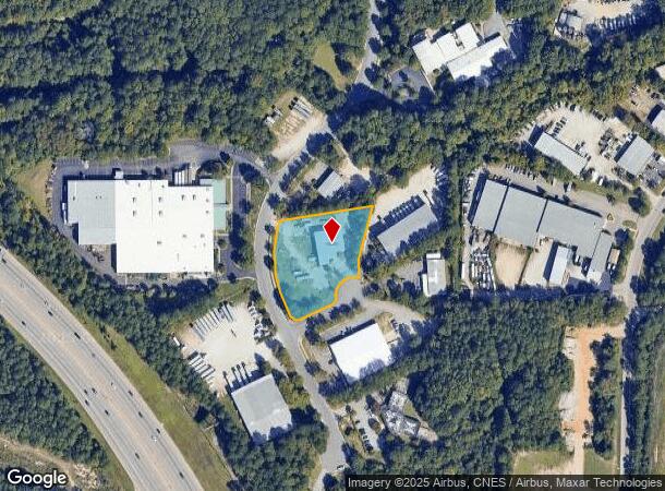  800 Beacon Lake Dr, Raleigh, NC Parcel Map