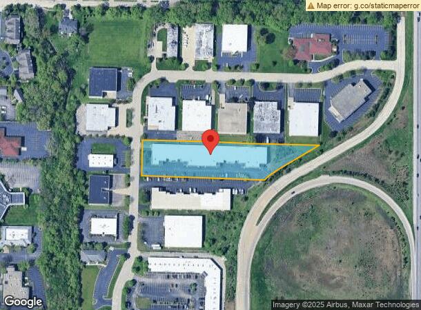  101 Ambrogio Dr, Gurnee, IL Parcel Map