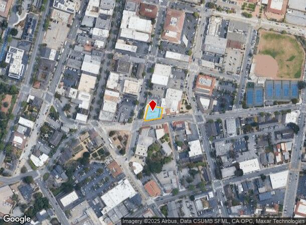  449 Tyler St, Monterey, CA Parcel Map