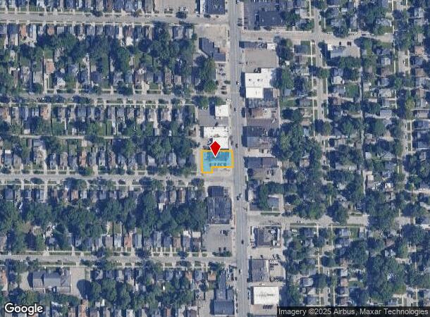  2151 Division Ave S, Grand Rapids, MI Parcel Map