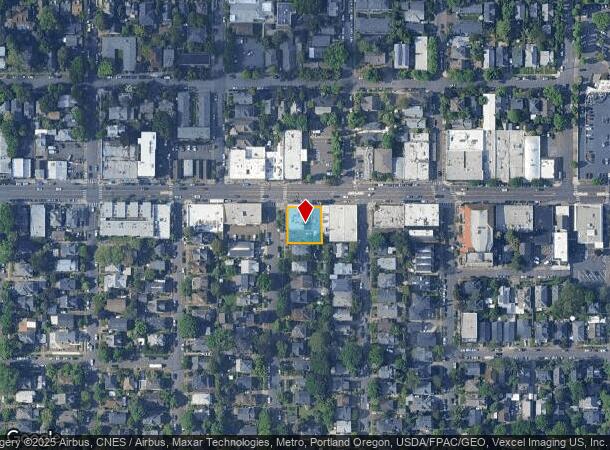 3556 Se Hawthorne Blvd, Portland, OR Parcel Map