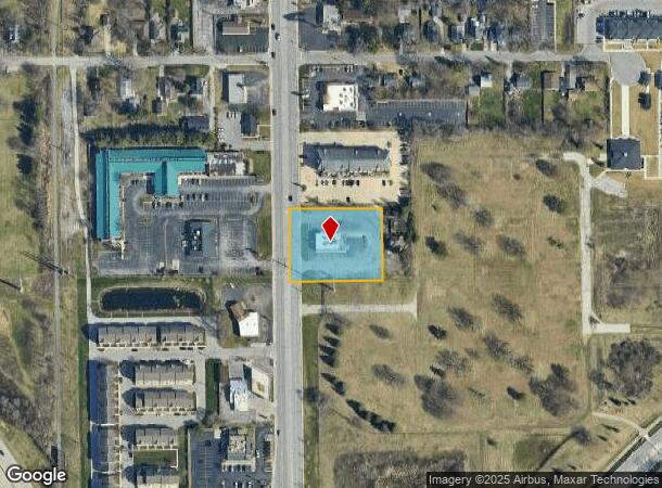  320 S Dixie Way, South Bend, IN Parcel Map