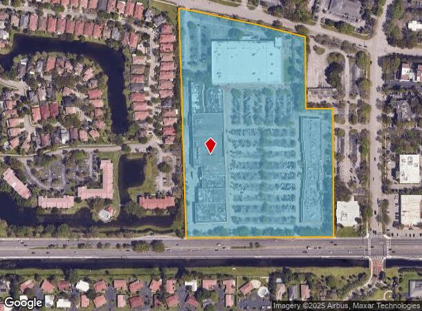  7007 W Broward Blvd, Plantation, FL Parcel Map