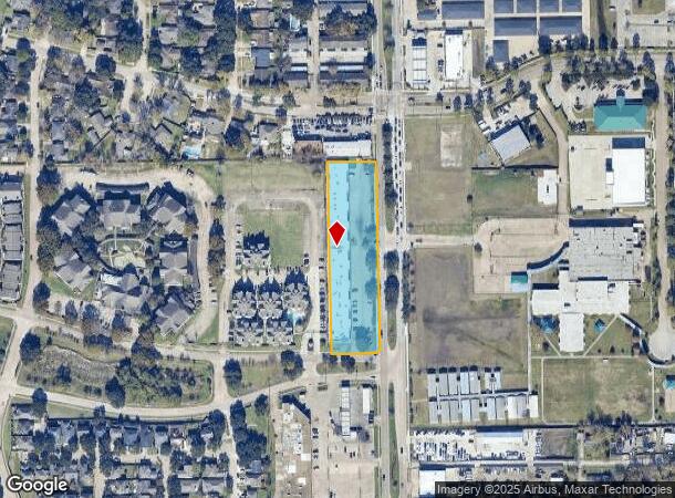  10704 S Gessner Rd, Houston, TX Parcel Map