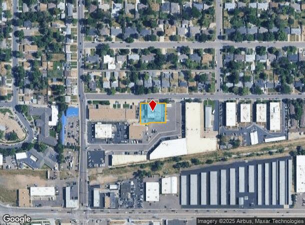  4940 E Asbury Ave, Denver, CO Parcel Map