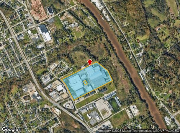 4301 Camden Ave, Parkersburg, WV Parcel Map