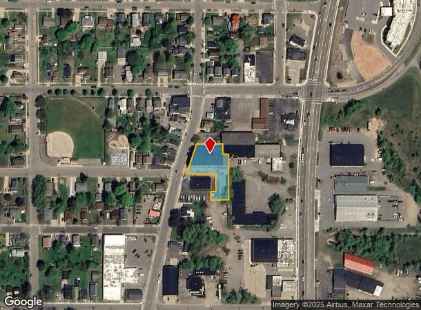 1221 Division St, Marquette, MI Parcel Map