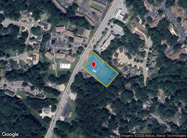  1618 Park Hill Dr, Gainesville, GA Parcel Map