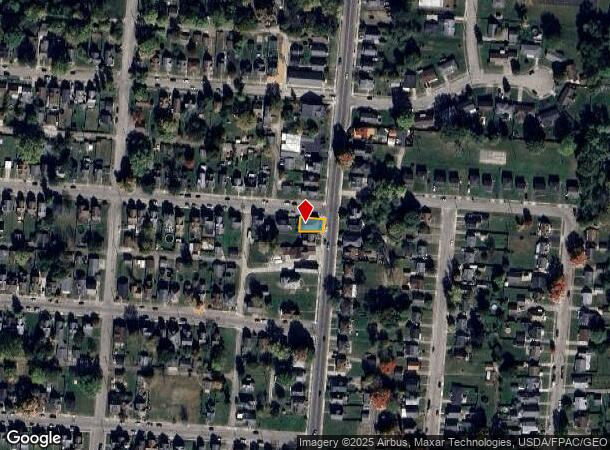 229B N Belmont Ave, Springfield, OH Parcel Map