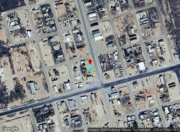 121 N Scharbauer St, Goldsmith, TX Parcel Map