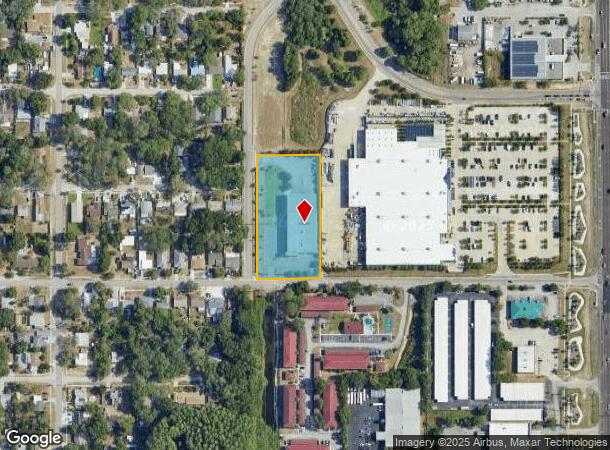  855 Pine St, Tarpon Springs, FL Parcel Map