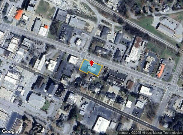  202 Elbert St, Elberton, GA Parcel Map