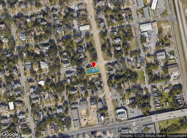 921 N Palafox St, Pensacola, FL Parcel Map