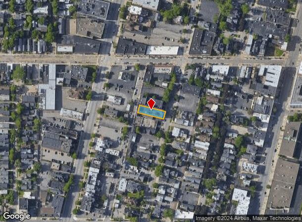  470 Franklin St, Buffalo, NY Parcel Map