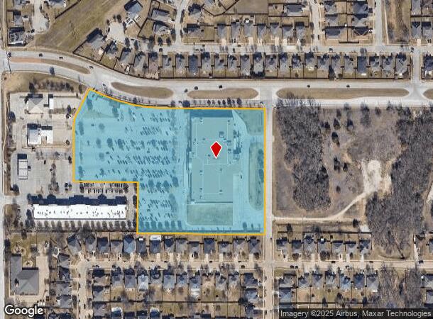 5021 Hickory Creek Rd, Denton, TX Parcel Map