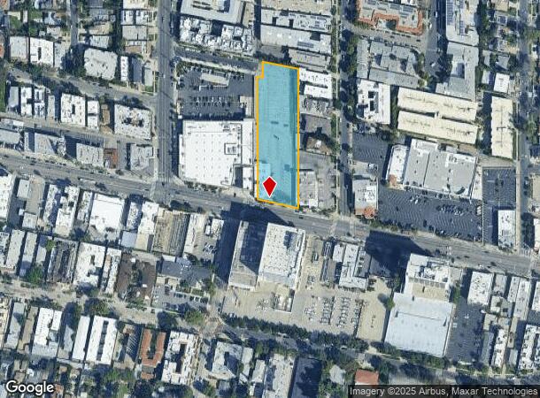  14827 Ventura Blvd, Sherman Oaks, CA Parcel Map