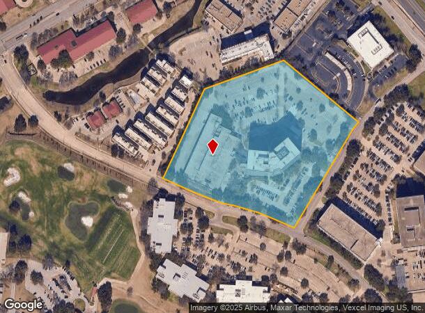 105 Decker Ct, Irving, TX Parcel Map