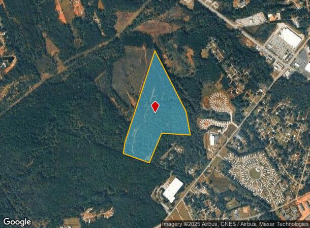  1406 N Boulevard, Anderson, SC Parcel Map
