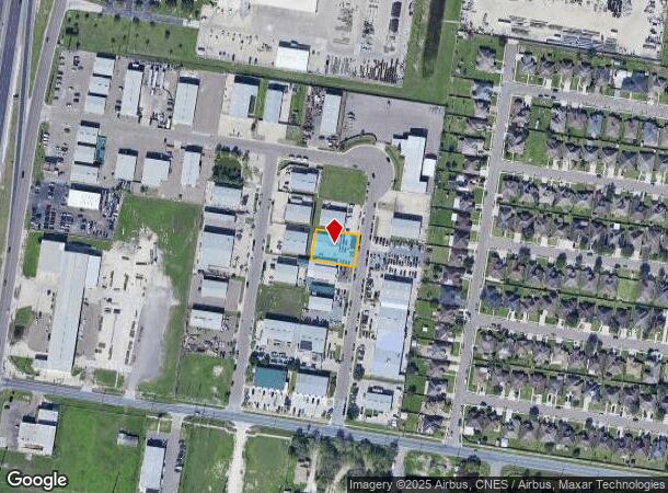  5421 N Birch St, Pharr, TX Parcel Map
