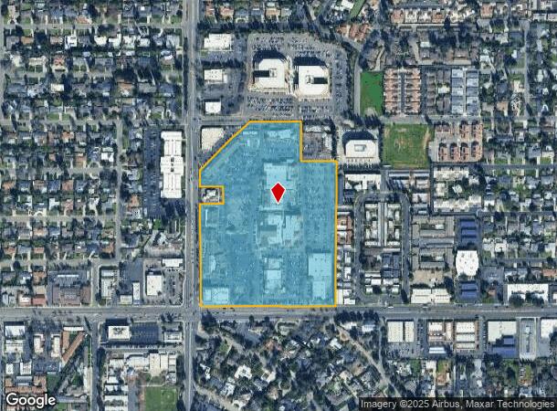  5042 N Palm Ave, Fresno, CA Parcel Map