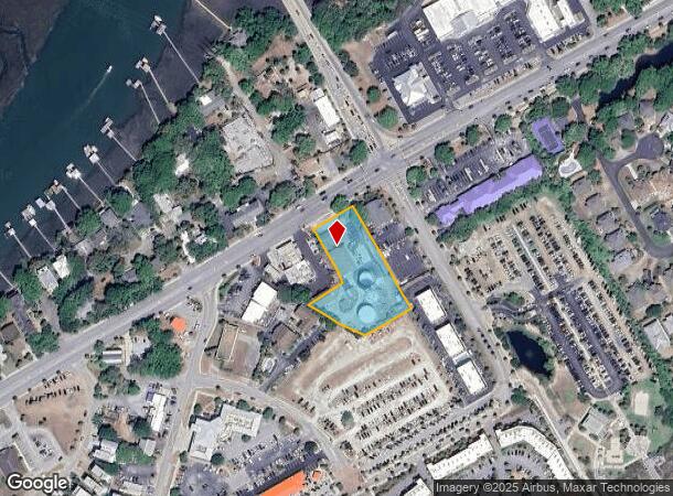  1300 Palm Blvd, Isle Of Palms, SC Parcel Map