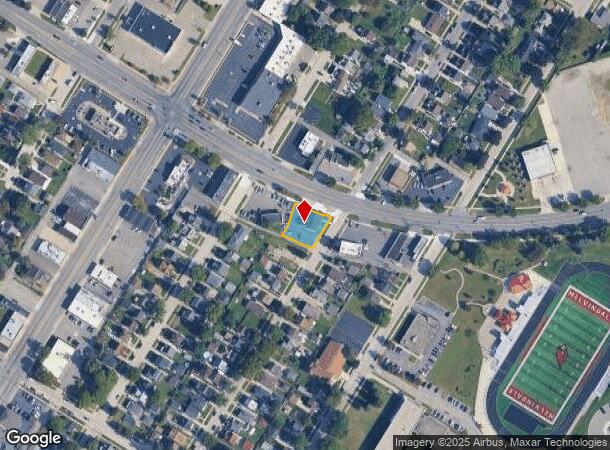  3805 Oakwood Blvd, Melvindale, MI Parcel Map