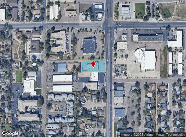  912 N Circle Dr, Colorado Springs, CO Parcel Map