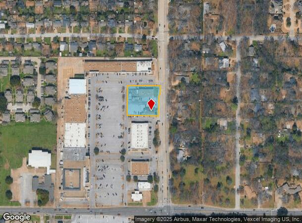 1200 N Fielder Rd, Arlington, TX Parcel Map